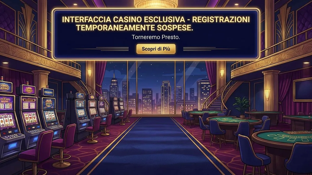 Registrazione con bonus